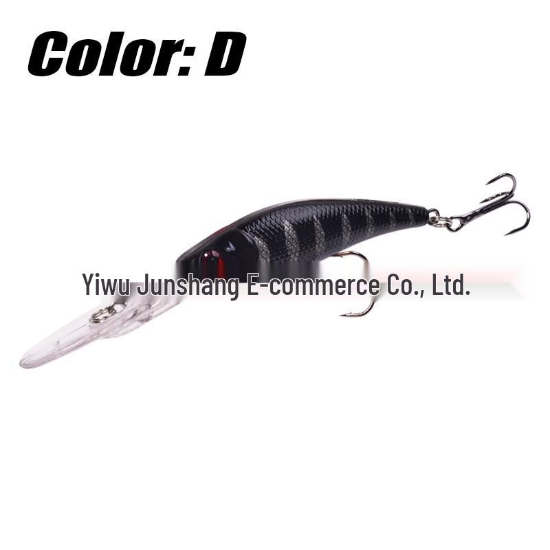 Deep Diving Bionic Minnow Lure Set - Floating Hard Artificial Bait for Long Cast Fishing