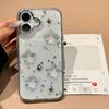 Koreanische Pailletten Epoxid Acryl Sterne Beschichtung Linse Schutzhülle Für iPhone 17 Air 16 15 11 13 12 Pro Max 14 Plus Glänzende Hülle