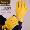 Soft Lambskin Welding Gloves - Protective Safety Gloves for Handling and Operations