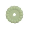 50pcs Solid Color Round Silicone Beads 12mm Flower Silicone Beads  For Bracelet Making