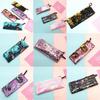 Glitter Two Mermaid Tone Pencil Case Earphone Data Cable Organizer Bag Students