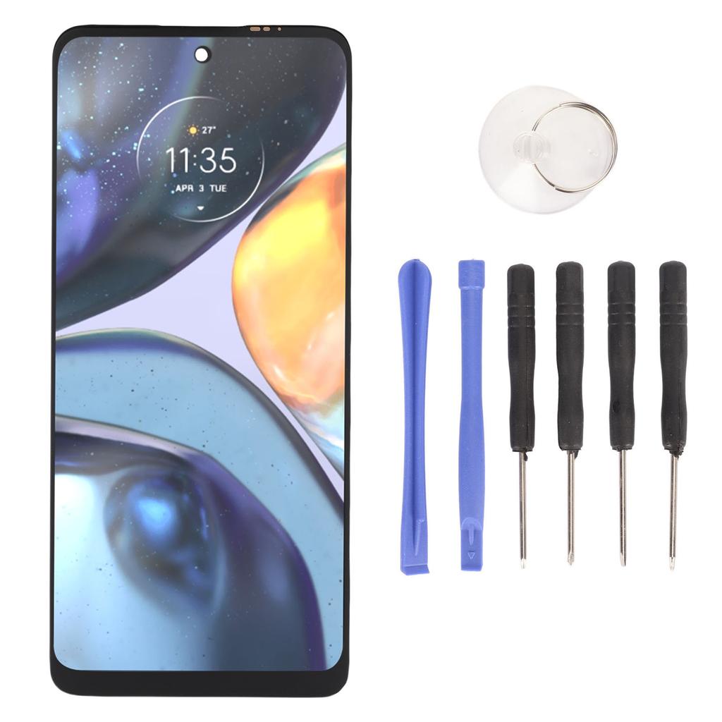 Screen Replacement for Moto G22 PATW0000IN XT2231 1 XT2231 2 XT2231 3 XT2231 5 Phone 6.5 Inch LCD Display Touch