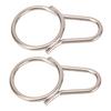 Quick Release Keychain Innovative Keychain Ring Stylish Waist Car Key Chain for Men