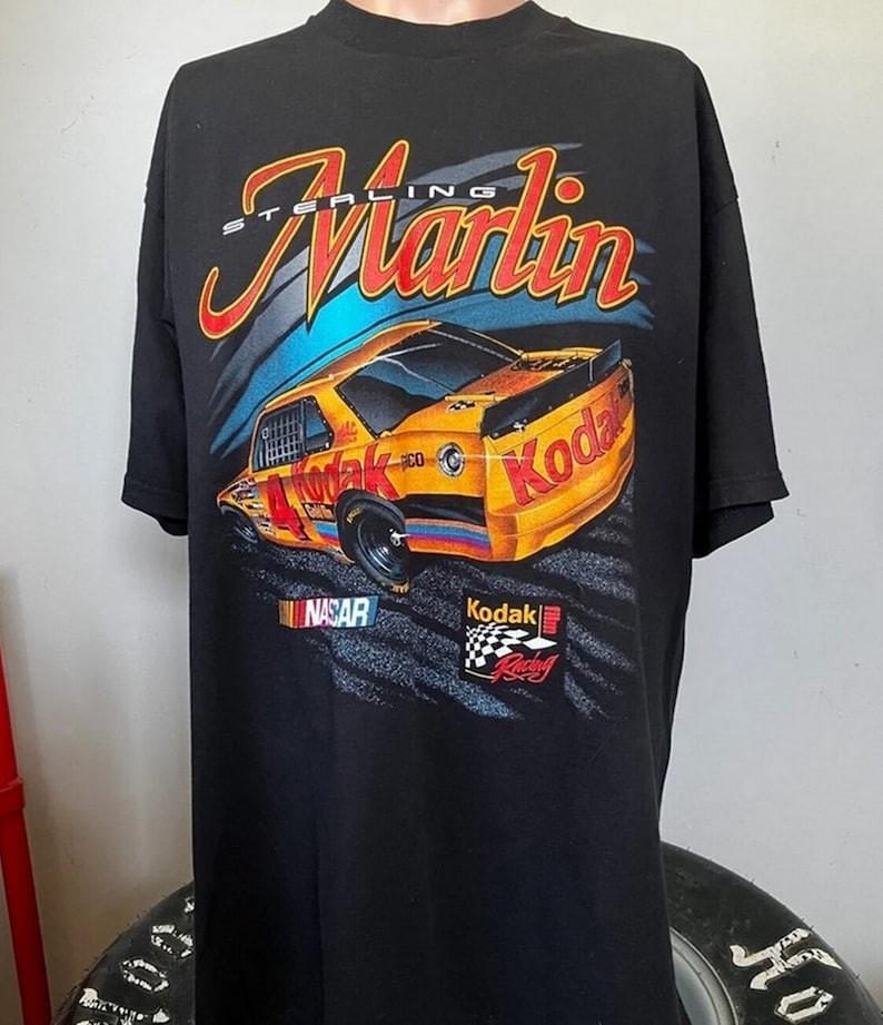Vintage 90s Sterling Marlin Duke Rides Again Nascar T-Shirt QT3534 XXL