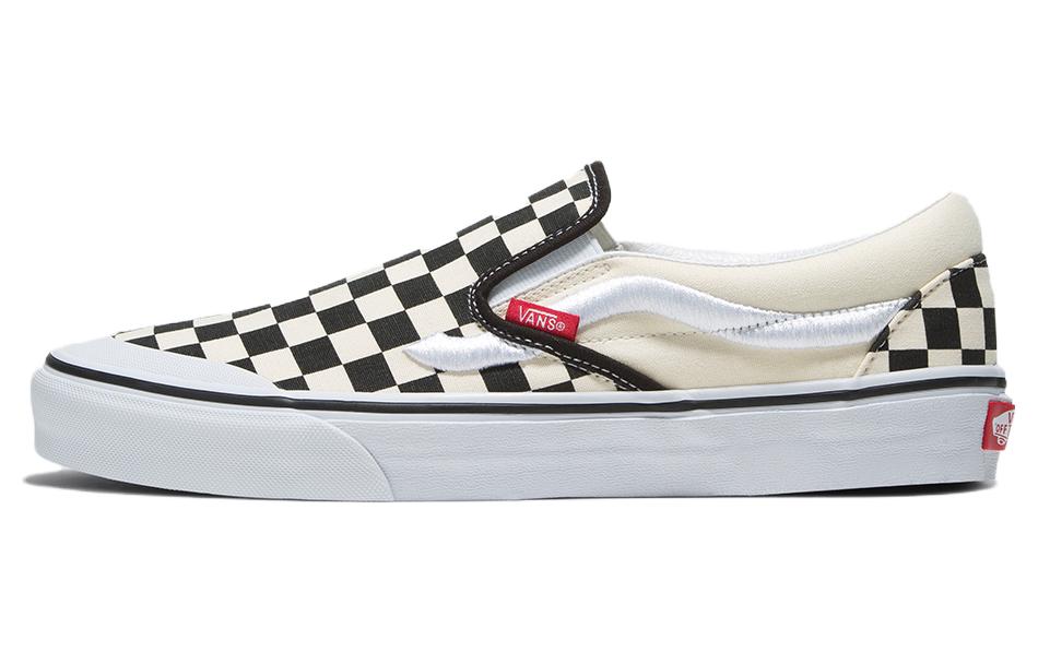 Slip-On Classic Vans 138 Sidestripe - Black Checkerboard VN000BW3BKC 35
