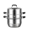 Zhang Xiaoquan YuChu 304 Edelstahl 3-Lagen-Dampfgarer