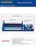 Manual Hand Crank Roll Bender: Compact Cylinder and Plate Bending Machine