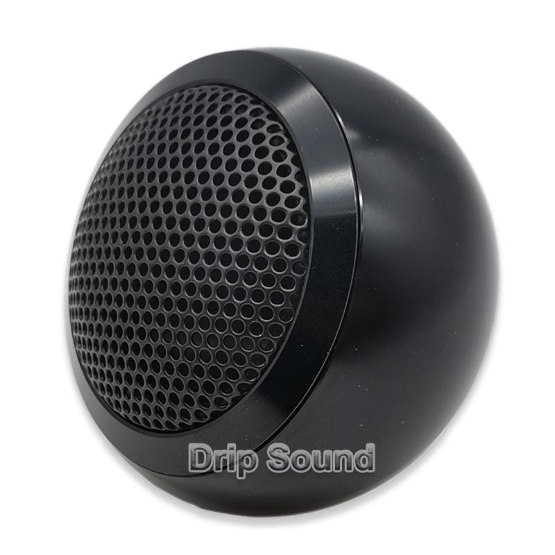 For 1.5 Inch 25-Core Aluminum Tweeter Cover Sphere Shell Grill Mesh Top External Treble Speaker Housing Audio Stere Modification