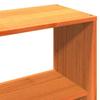 Solid Wood Bed without Mattress Wax Brown 160x200 cm Solid Wood