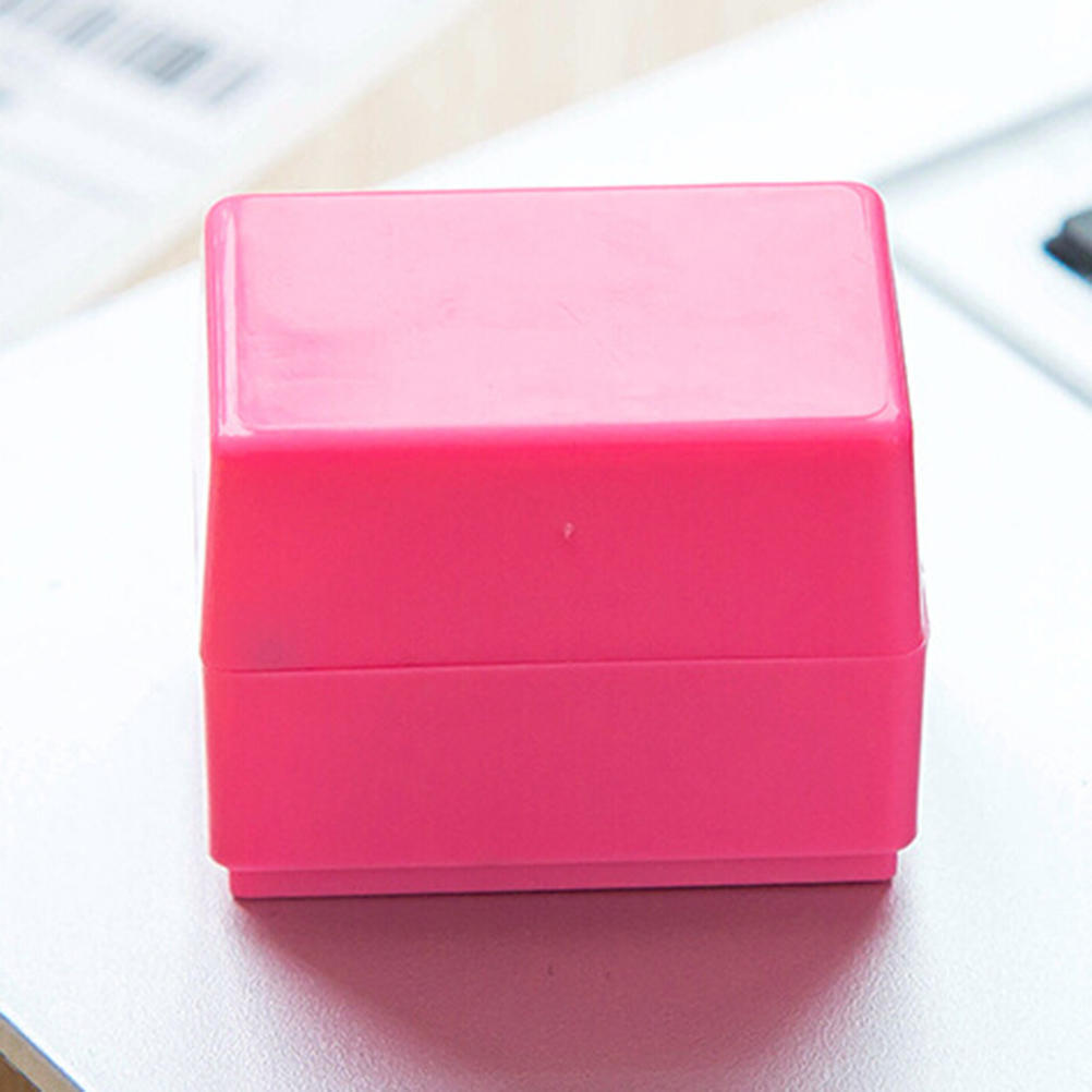 Důvěrná pečeť Zabezpečení Skrýt ID zkomolené Samonabarvovací razítko Ochrana před krádeží identity Stick Důvěrná pečeť