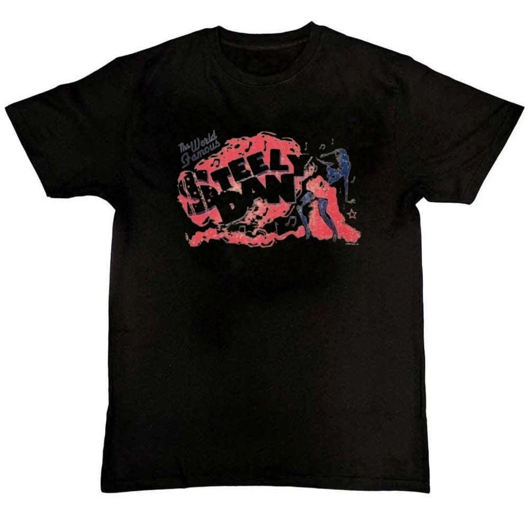 Vintage Steely Dan tour Graphic Print Mens T-Shirt S