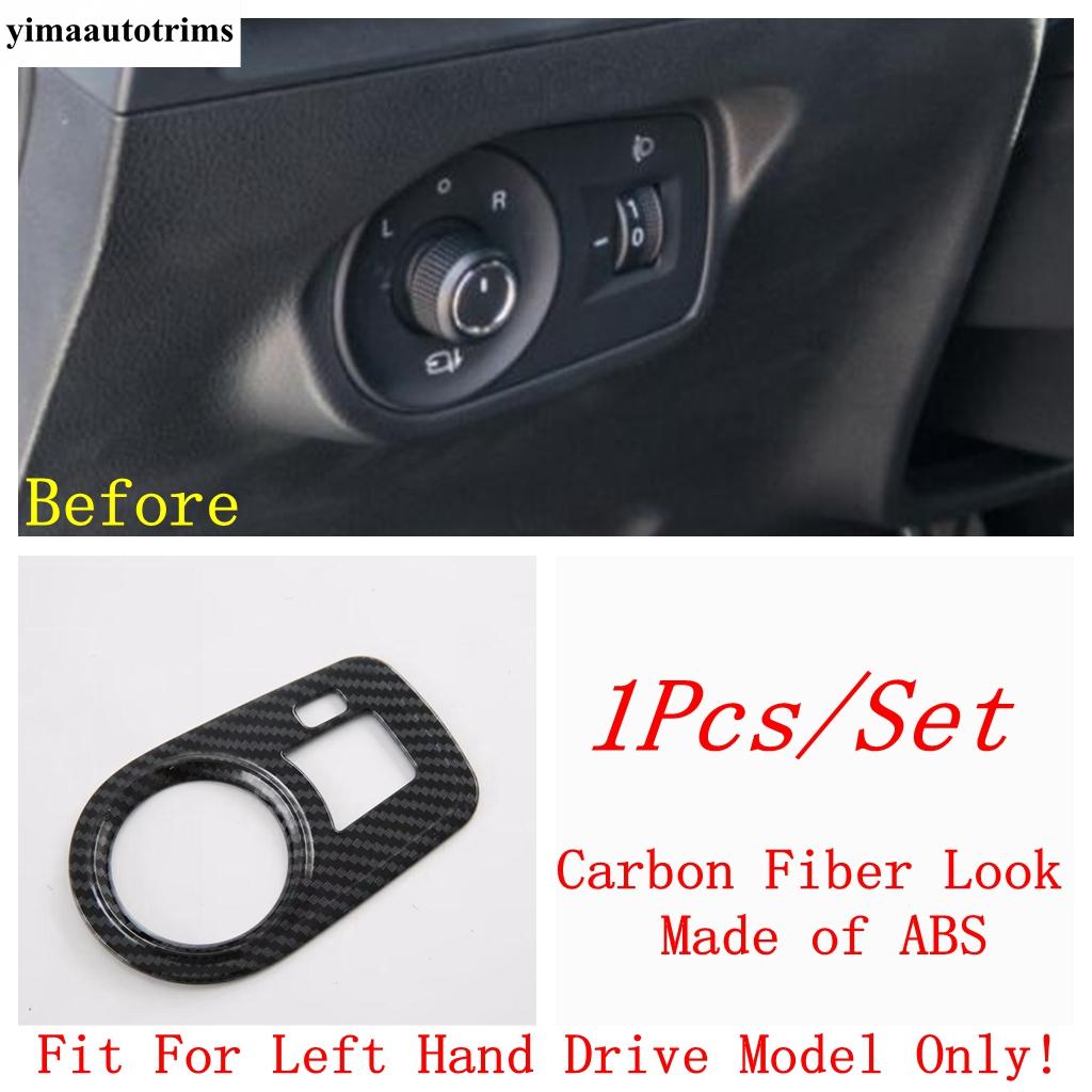 

Window Lift / Head Light / Steering Wheel / Gear Shift Panel Cover Trim For MG 4 EV 2024 Carbon Fiber Accessories Interior Head Light Lamp