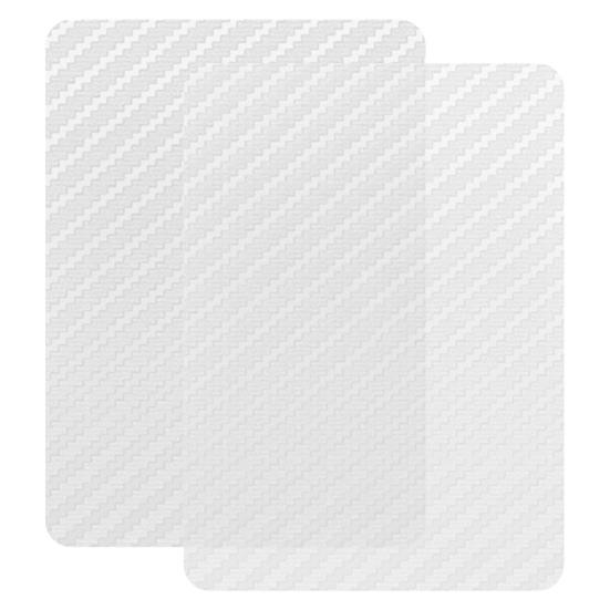 2Pcs Protective Film Automatic Suction Anti-scratch Ultra-thin Tablet Back Carbon Fiber Film for iPad Mini