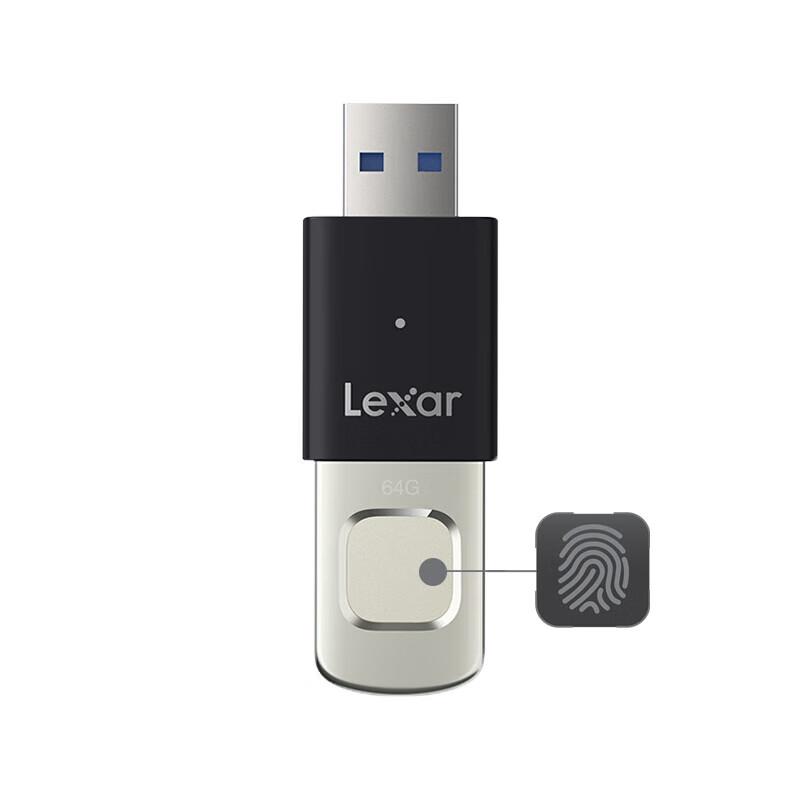 Lexar F35 Pro Fingerprint Encrypted USB 3.2 Flash Drive