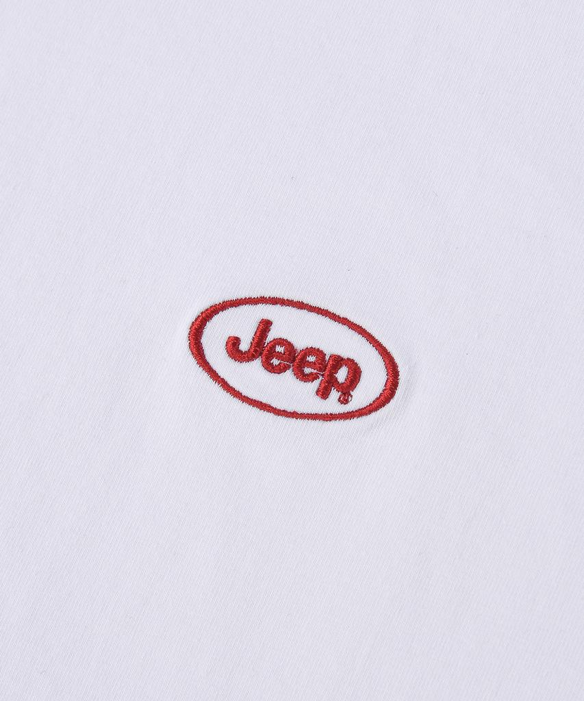 JEEP Women Jeep Circular Logo Crop Short Sleeve T-Shirt (Jr5Tsf503Wh)