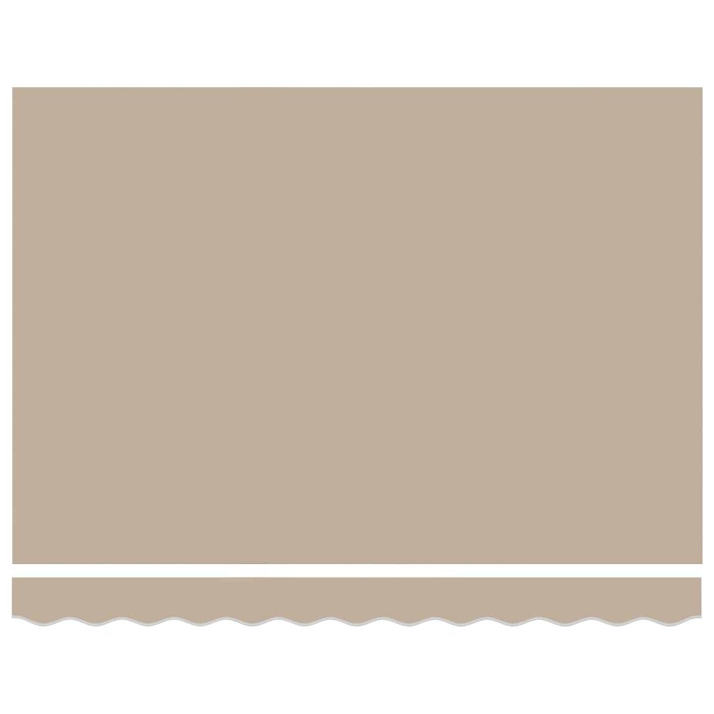 Retractable Awning Beige 300 X 250 Cm Fabric and Metal