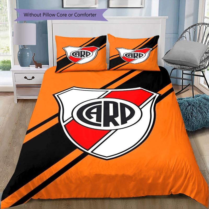 River Plate FC Red Background Vertical