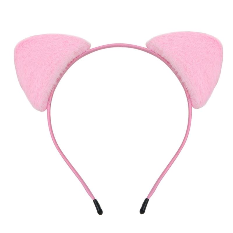 3 Piece Adjustable Plush Cloth Animal Ears Hairband Gentle Baby Toddler Headbands Headwear For Daily Use Daily Play