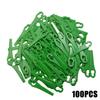100Pcs Plastic Cutter Blades For Electric Cordless Grass Trimmer Strimmer Blades Garden Lawn Mower Replacement Tool