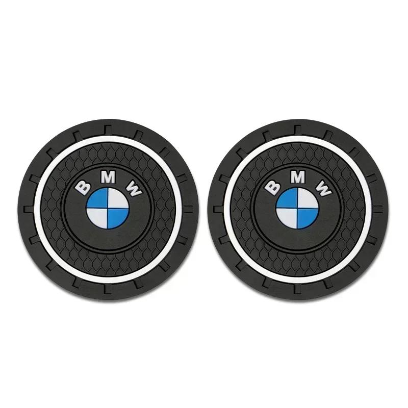 2025 Auto Voor BMW 2 Stuks Auto Onderzetter Waterdicht Antislip Waterbeker Houder Auto Interieur Accessoires Voor BMW E46 E90 E60 F10