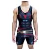 Mens Compression Wrestling Singlet Weightlifting Training Competition Swimwear