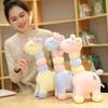 Animals Cartoon Doll Giraffe Plush Doll Giraffe Stuffed Toy Giraffe Plush Toy Candy Color Giraffe