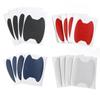4 Pcs/set Carbon Fiber Car Door Handle Anti-scratch Car Stickers Protective Stickers Exterior Waterproof Car Door Bowl Sticker