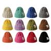 Women's Winter Daily Colorful Twisted Knit Beanie Hat
