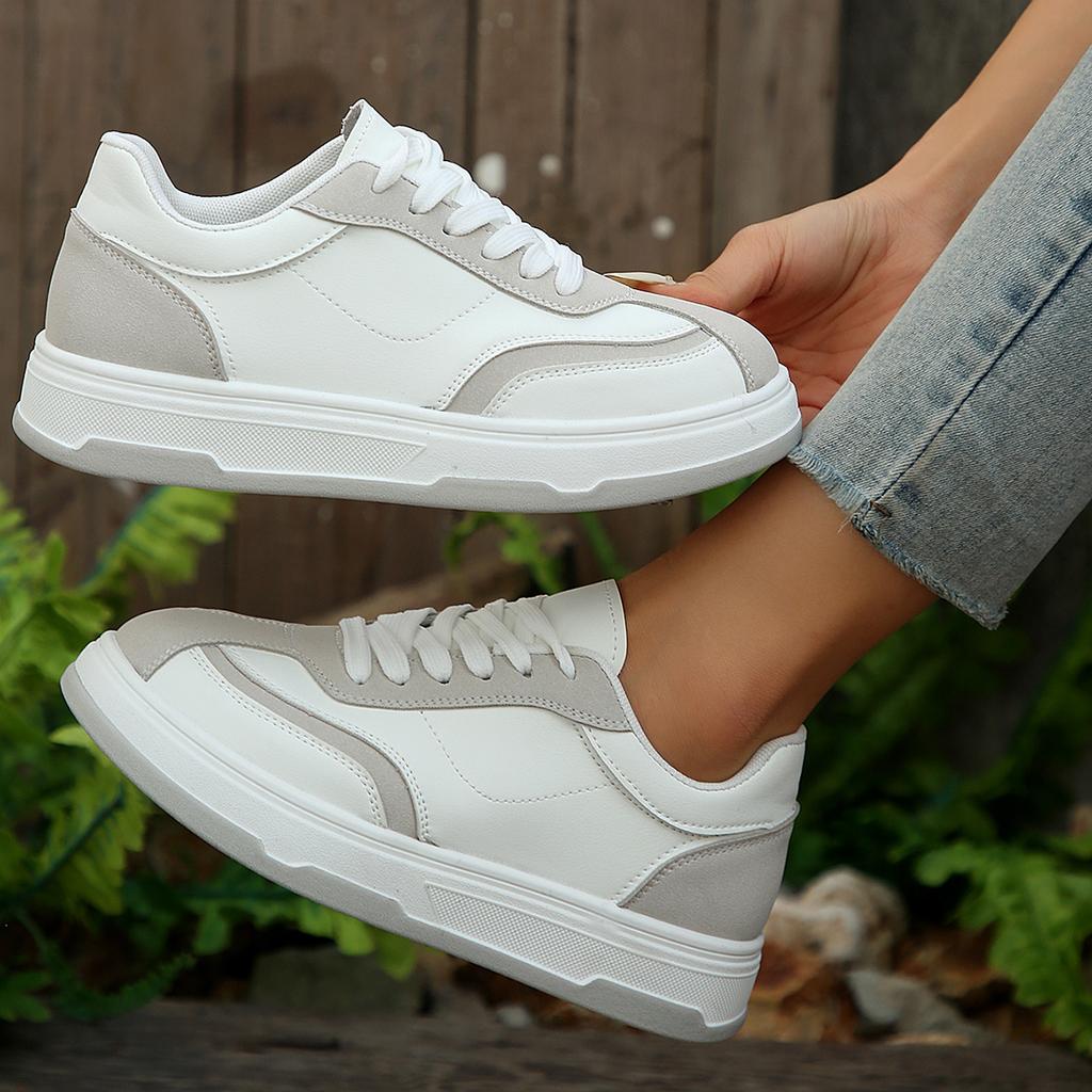 Women Sports Shoes New Tennis Running Canvas Sneakers Casual Basket Skateboard Spring Round Toe Flats Barefoot Sneakers Ladies