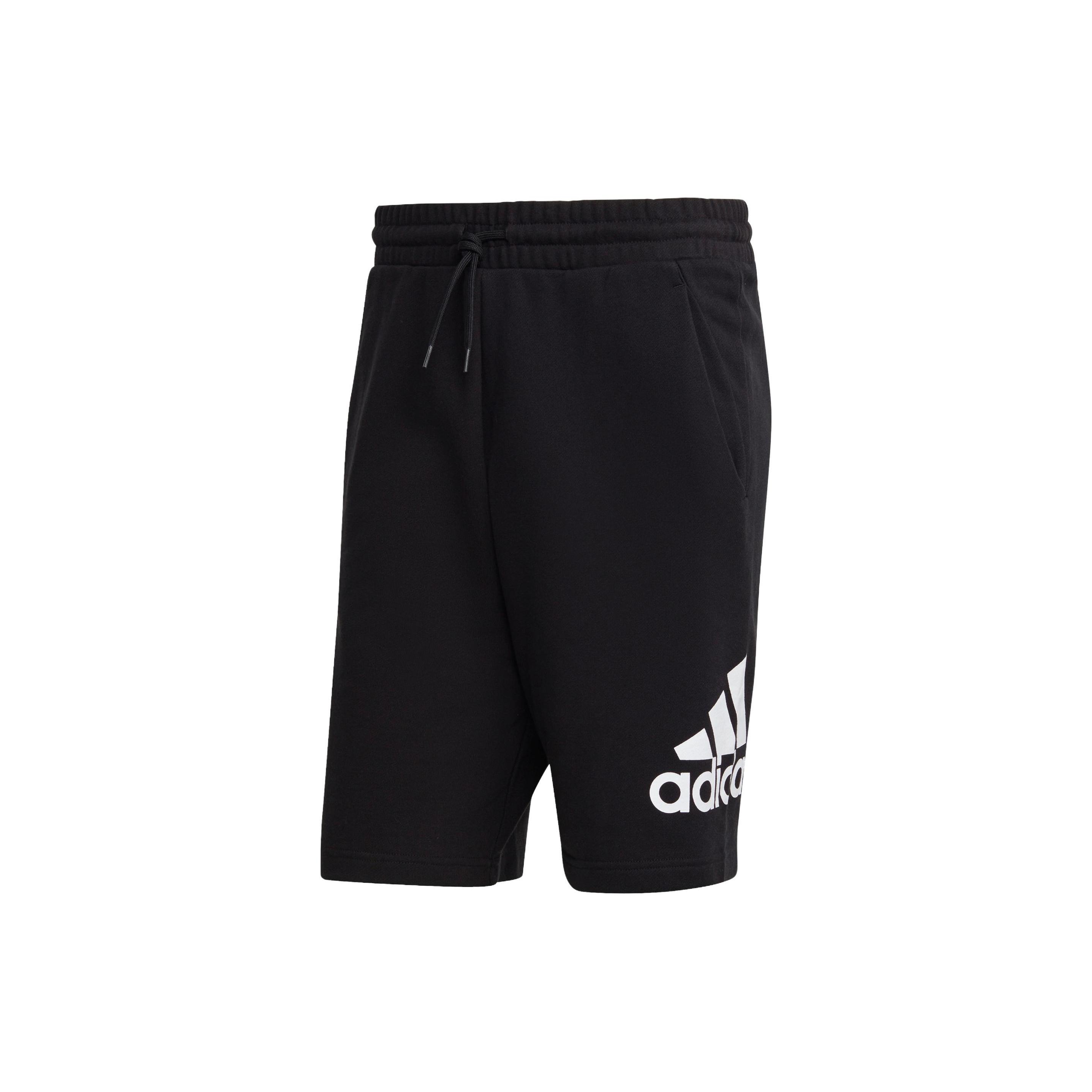 adidas Essentials Big Logo French Terry Shorts Black Men s IC9401 L