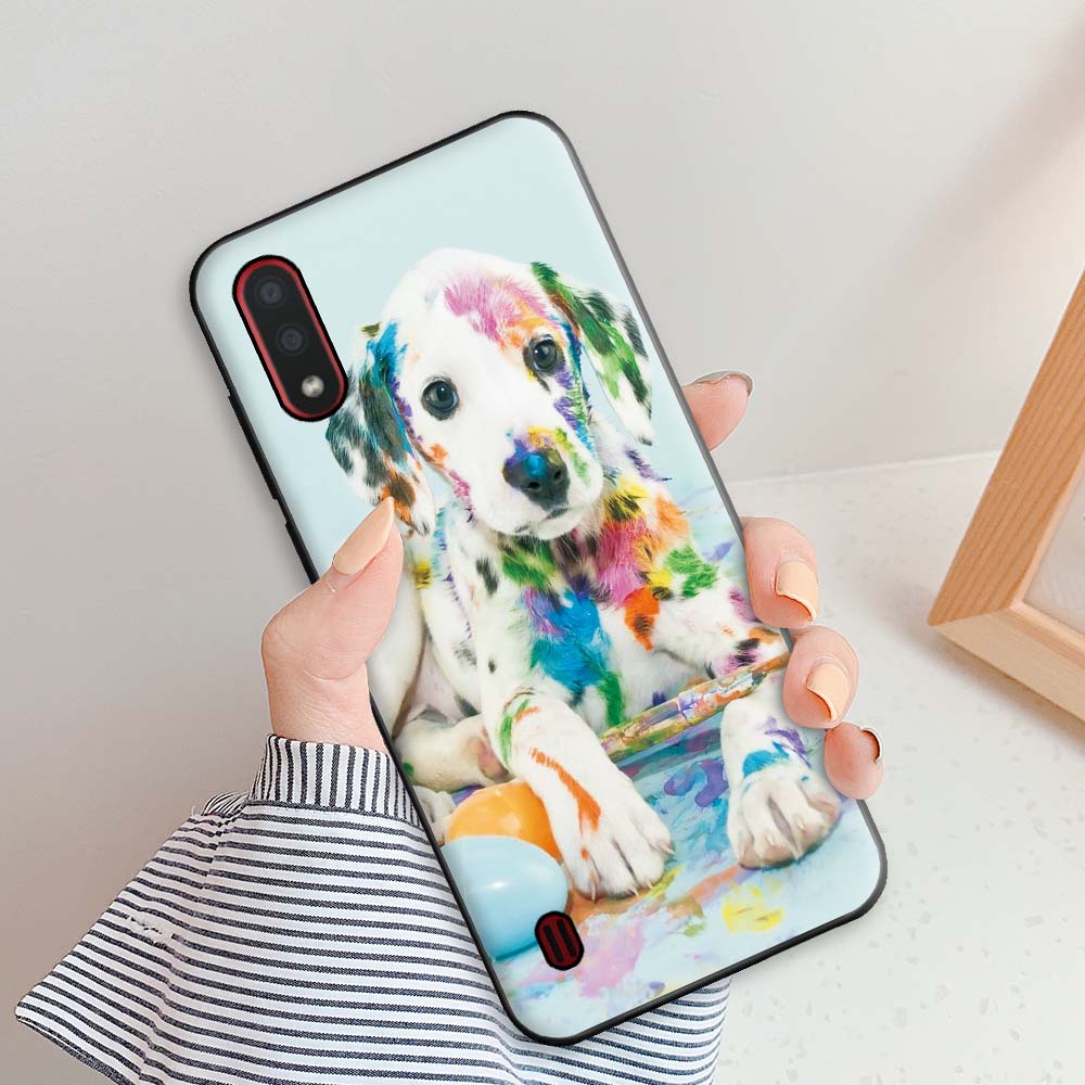Case For Samsung Galaxy A01 Case A01 Bumper 5.7inch Soft Silicon Back Cover Phone Case For Samsung A01 GalaxyA01 A 01 A015 Coque