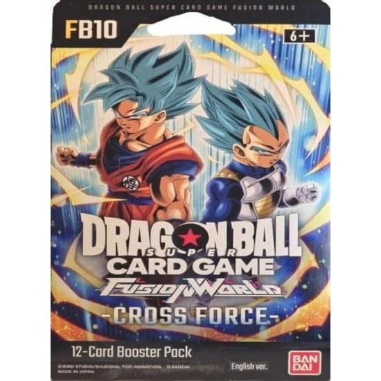 FB10 Dragon Ball Super Fusion World - Cross Force 1 Sleeve Booster Pack (12 pieces)