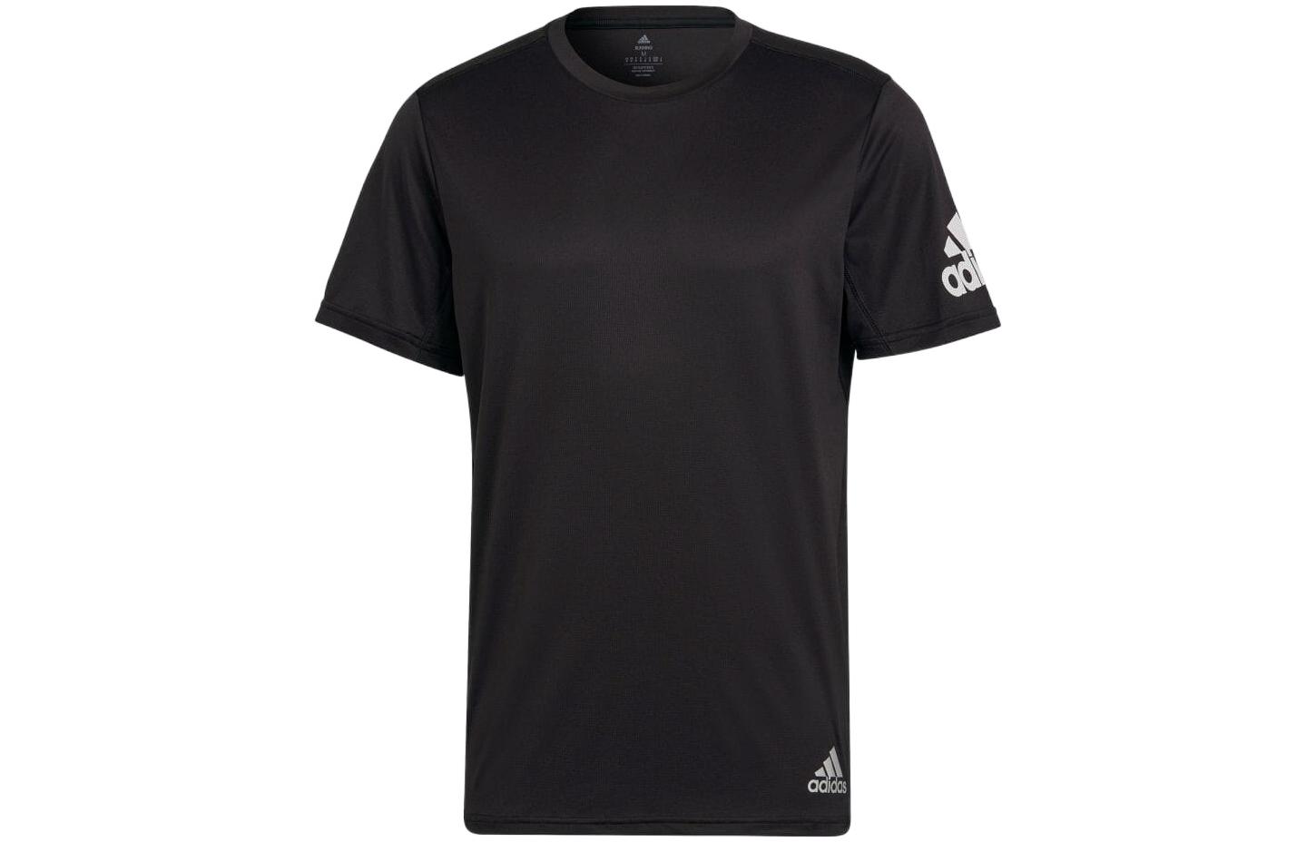 

Adidas T Shirts Men s Crew Neck Moderate Straight Fit HB7470 M
