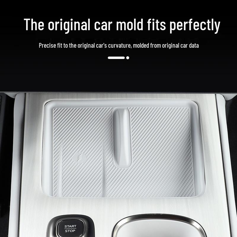 New: Silicone Non-slip Mat for Su7/YU7 Wireless Charging Console Panel, Interior Accessory