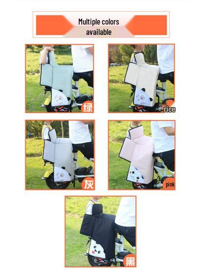 Children's Waterproof Electric Vehicle Winter Riding Leg and Waist Protector