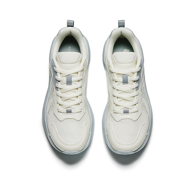 Anta Feichi Women Low Top Mesh Running Shoes White Blue 922525554F-2