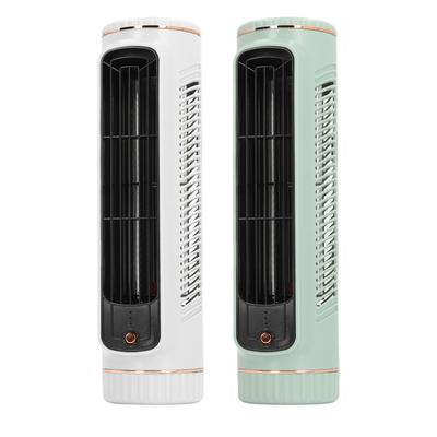 Desk Cooler Fan Bladeless 3 Speeds Quiet Rechargeable Table Cooling Fan for Bedroom Office Outdoor