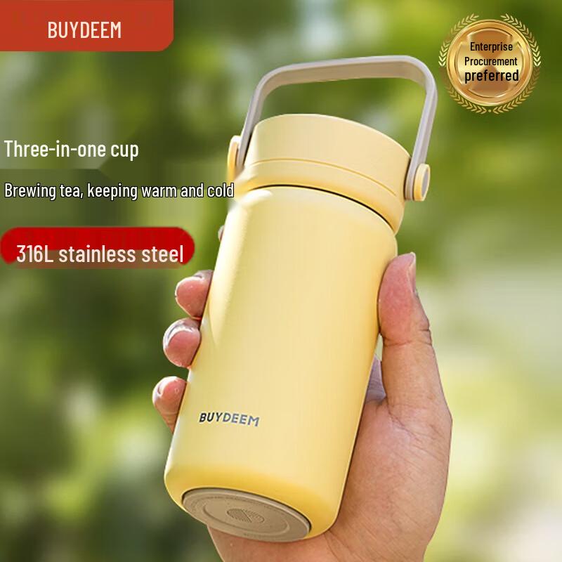 Buydeem Tea Infuser Thermos Bottle