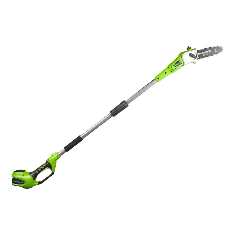 

Аккумуляторный секатор для полюсов Greenworks G40psf