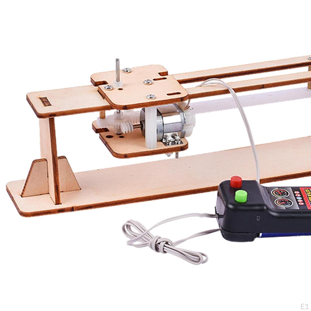 Stem Education Creative Kits Project Track Wheel Car Assembly for Girls Boys Circuit Closed