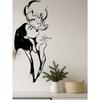 Bohemian Metal Wall Art Minimalist Couple Kiss Silhouette Gothic Love Decor Home Gift