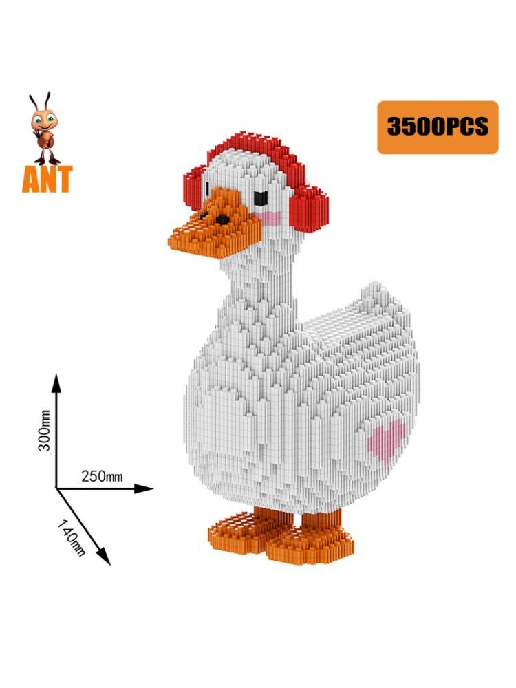 

Серия «Милые животные» Образовательный конструктор Музыкальный 3D Модель лебедя с наушниками Конструкторы, Игрушки, Подарки на праздник 14+ лет