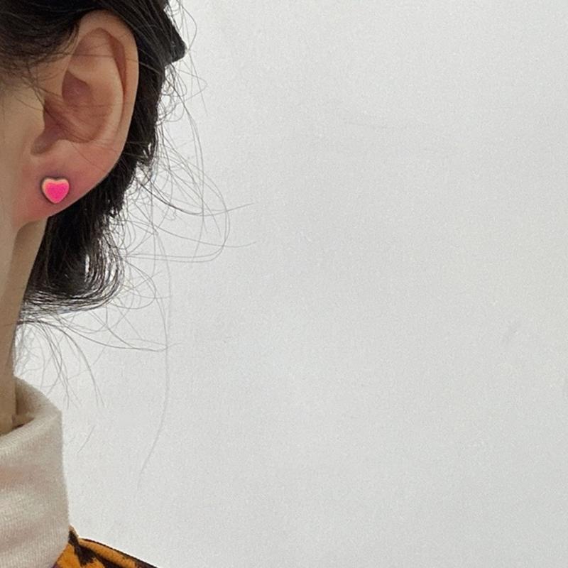 Playful Rainbow Ear Jewelry Studs Earrings Ear Studs 925 Silver Material Ear Pins Perfect Jewelry Gift for Woman Girls