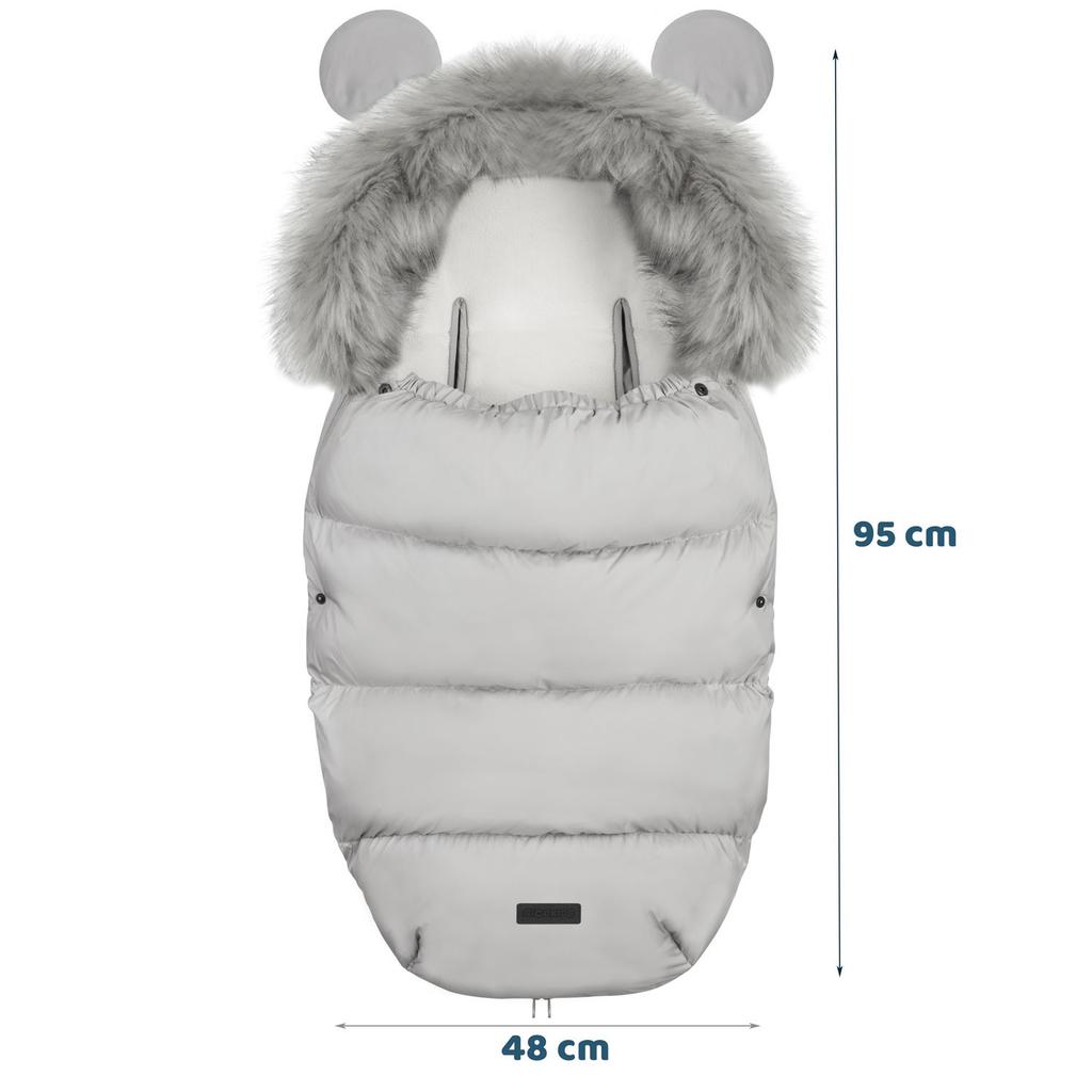 Elmi Ricokids Stroller/Sleigh Sleeping Bag - Gray