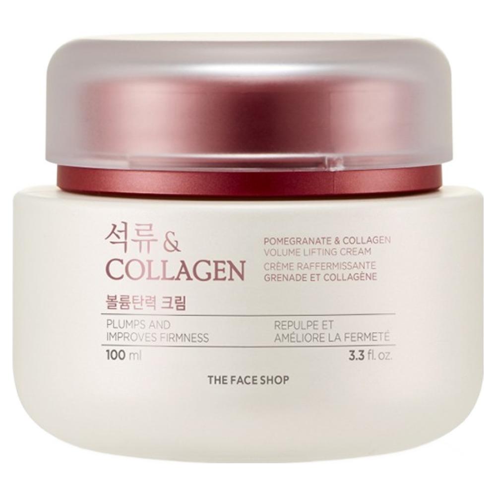 THE FACE SHOP Granatapfel & Kollagen Volumen Lifting Creme 100ml 100ml gray