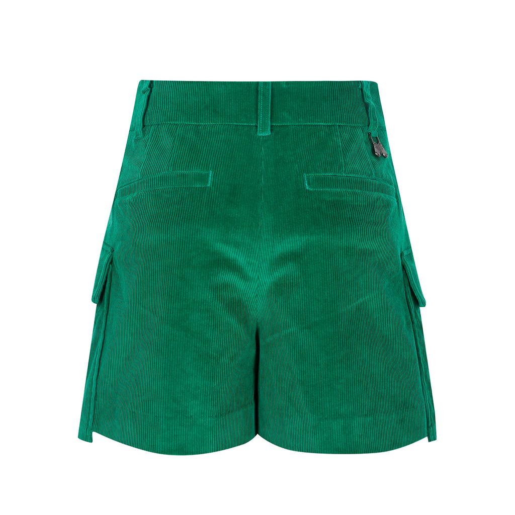 MARTINE GOLF Corduroy Shorts_Green