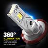 2Pcs Dual Color H11 H8 H9 LED Fog Light Bulbs H16(JP) 9006 HB4 9005 HB3 LED CSP Car DRL Driving Lamp 60W 15000LM Auto Day Running Light
