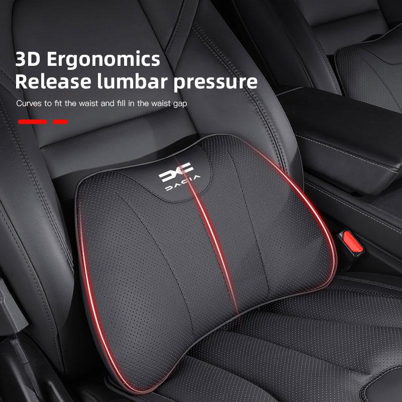 Neck Pillow Headrest Pillow Car Seat Neck Rest Accessories For Dacia Duster Sandero Stepway Logan Dokker Lodgy Jogger MCV Spring