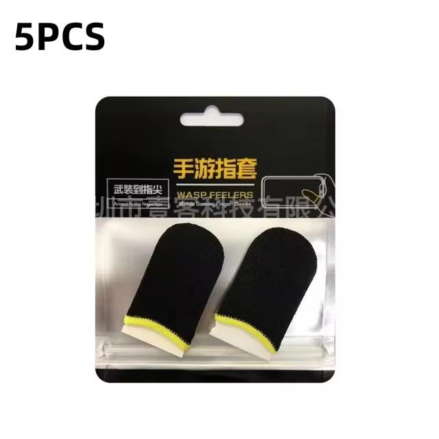 Gaming Finger Sleeve Breathable Fingertips for Pubg Games Anti-Sweat Touch Screen Finger Cots Cover Sensitive Mobile Touch Glove