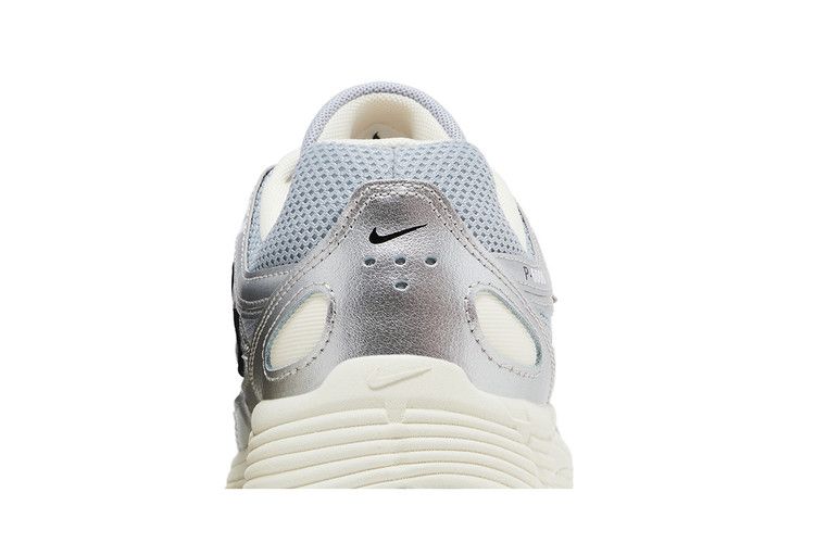 Kids' Sneakers Nike P-6000 Metallic Silver Black (GS) Metallic Silver/Black/Pale Ivory/Metallic Silver